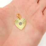 Load image into Gallery viewer, Sterling Silver Heart Charm