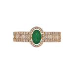 Load image into Gallery viewer, CR97175. 14K Solid Gold Diamond and Gemstone Ring