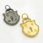 Load image into Gallery viewer, Shop Now Diamond Sterling Silver Lock Pendant