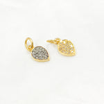Load image into Gallery viewer, DC969. Diamond Sterling Silver Drop Charm