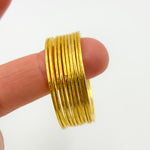 Load image into Gallery viewer, Shop Now 35MM Gold Plated Sterling Silver Ring Connector