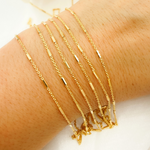 Load image into Gallery viewer, Sterling Silver Satellite Tube Chains