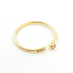 Load image into Gallery viewer, 14K Solid Gold Diamond Ring.