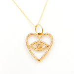 Load image into Gallery viewer, Shop Now 14K Gold Heart Pendant