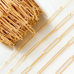Load image into Gallery viewer, Shop Now Gold Filled Smooth Paperclip Link Chain