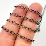 Load image into Gallery viewer, Sterling Silver Twisted Oval Link Chain