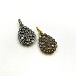 Load image into Gallery viewer, DP237. Diamond Sterling Silver Drop Pendant