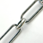 Load image into Gallery viewer, Oxidized Sterling Silver Paperclip Chain