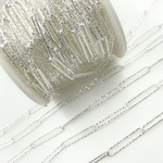 Load image into Gallery viewer, 925 Sterling Silver Diamond Cut Paperclip Link Chains