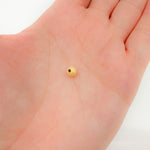 Load image into Gallery viewer, Gold Plated Sterling Silver Laser Cut Beads