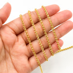 Load image into Gallery viewer, 473GF. 14k Gold Filled Wheat Chain