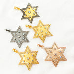 Load image into Gallery viewer, DP0123. Diamond Silver Star Pendant