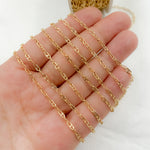 Load image into Gallery viewer, V247GF. 14K Gold Filled Diamond Cut Marina Link Chain