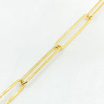 Load image into Gallery viewer, Gold Plated 925 Sterling Silver Long Oval Link Chains