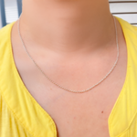 Load image into Gallery viewer, Sterling Silver Rolo Necklaces
