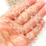 Load image into Gallery viewer, Sterling Silver Oval Link Chains