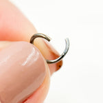 Load image into Gallery viewer, MFT080DE6BR. 6MM 20Gauge Black Rhodium Open Jump Ring