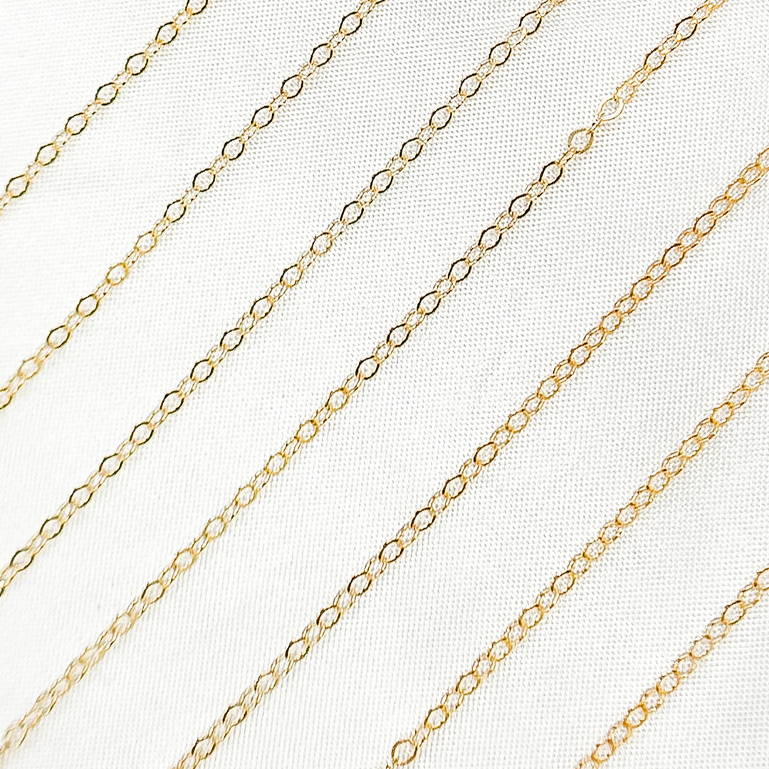 Buy Now Flat Oval Link Chain