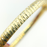 Load image into Gallery viewer, Bangle20. 14K Solid Gold Matte Textured Bangle