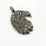 Load image into Gallery viewer, Diamond Sterling Silver Eagle Head Pendant
