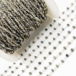 Load image into Gallery viewer, Andalusite Silver Wire Chain