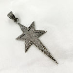 Load image into Gallery viewer, Diamond Silver Star Pendant