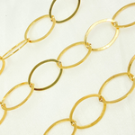 Load image into Gallery viewer, 674FGF. 14k Gold Filled Flat Oval Link Chain