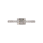 Load image into Gallery viewer, RFE17441. 14K Solid Yellow Gold Statement Diamond Ring