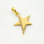 Load image into Gallery viewer, DP724. Diamond Sterling Silver Star Pendant