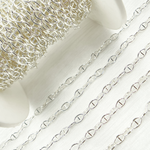 Load image into Gallery viewer, Z2SS. Sterling Silver Smooth Marina Link Chain