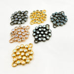 Load image into Gallery viewer, Buy Sterling Silver Round Connector with Gemstone