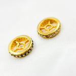 Load image into Gallery viewer, DC806. Diamond & Sterling Silver Spacer Bead
