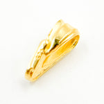 Load image into Gallery viewer, Shop 8MM Gold Plated Sterling Silver Locket Bails