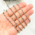 Load image into Gallery viewer, Shop Silver Diamond Cut Box Link Chain