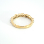 Load image into Gallery viewer, 14k Solid Gold Diamond Leaves Ring.