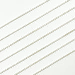 Load image into Gallery viewer, 806SS. 925 Sterling Silver Wheat Chain