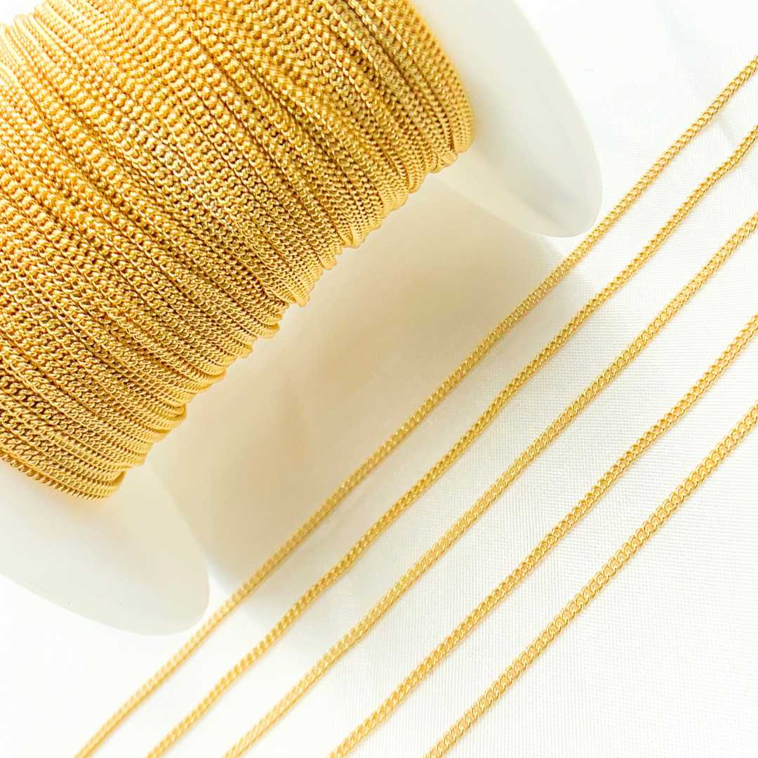 69GF. 14K Gold Filled Curb Chain