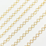 Load image into Gallery viewer, V296GF. 14K Gold Filled Clover and Oval Link Chain
