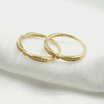 Load image into Gallery viewer, 14K Solid Gold Diamond Ring.