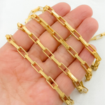 Load image into Gallery viewer, X31GPM. Gold Plated Matt 925 Sterling Silver Box Chain