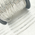 Load image into Gallery viewer, Y72SS. Sterling Silver Miami Flat Curb Link Chain