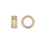 Load image into Gallery viewer, CMC00110. 14K Solid Gold Diamond Ring Charm
