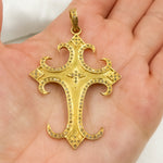 Load image into Gallery viewer, DP310. Diamond & Sterling Silver Cross Pendant