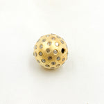 Load image into Gallery viewer, DC723. Diamond Sterling Silver Round Bead