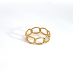 Load image into Gallery viewer, 14k Solid Gold Chain Ring.