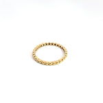 Load image into Gallery viewer, 14K Solid Yellow Gold Bead Ring