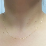 Load image into Gallery viewer, 14K Solid Gold Box Chain