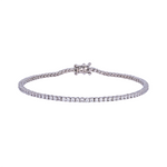 Load image into Gallery viewer, BTP65191. 14K Solid Gold Diamond Tennis Bracelet
