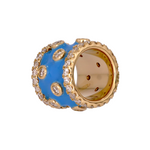 Load image into Gallery viewer, CMF00192. 14K Solid Gold Fancy Ring Charm