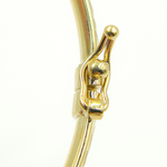 Load image into Gallery viewer, Bangle18. 14K Solid Gold Matte Textured Bangle